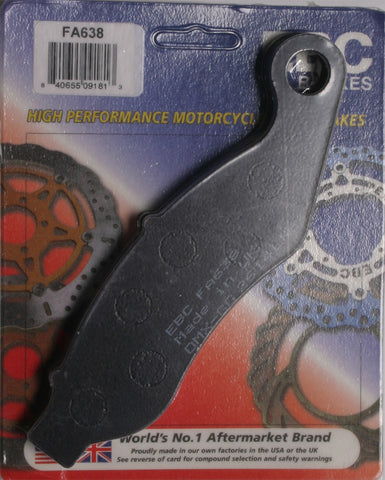 EBC BRAKE PADS FA638