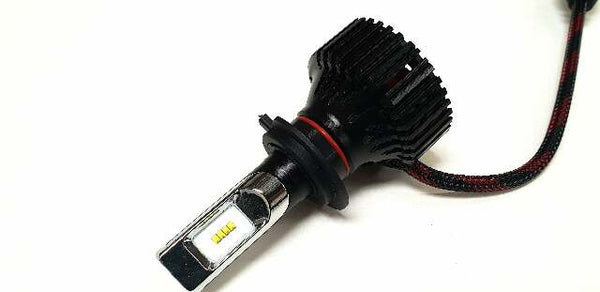 PATHFINDER H7 FAN HEATSINK HEADLIGHT HIGH PERFORMANCE TRI-LED BULB H7F3-B
