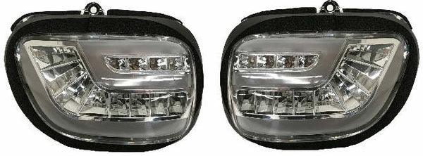 PATHFINDER LED FRONT TURN SIGNAL KIT CLEAR G18DTC