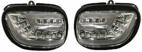 PATHFINDER LED FRONT TURN SIGNAL KIT CLEAR G18DTC
