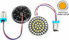 CYRON 1157 WT HALO AMBER CENTER TURN SIGNAL LED INSERTS 2
