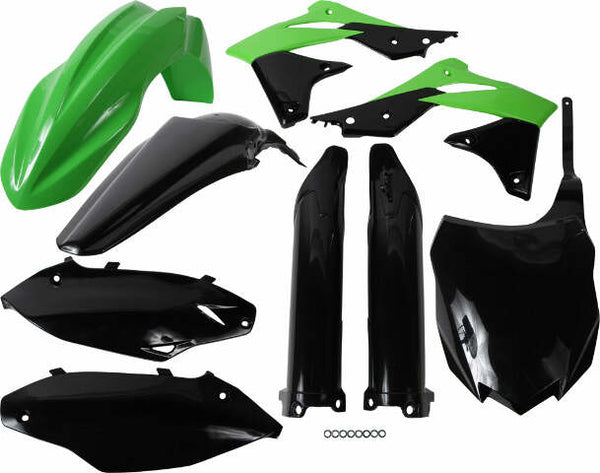 ACERBIS FULL PLASTIC KIT GREEN 2314183914