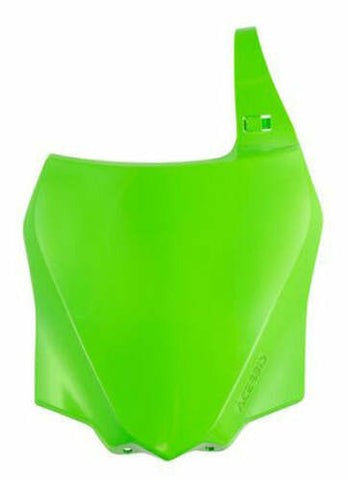 ACERBIS FRONT NUMBER PLATE GREEN 2374050403