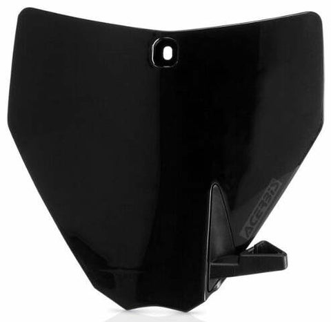 ACERBIS FRONT NUMBER PLATE BLACK 2393370001
