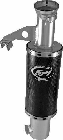 STRAIGHTLINE CARBON STNLS MUFF ARCTIC 800 '12-19 S/M 131-165