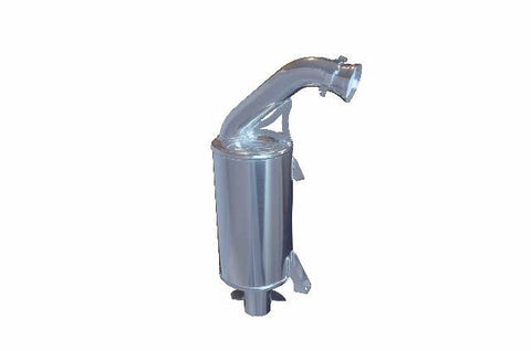 STRAIGHTLINE LIGHTWEIGHT MUFFLER STAINLESS S-D 134-194
