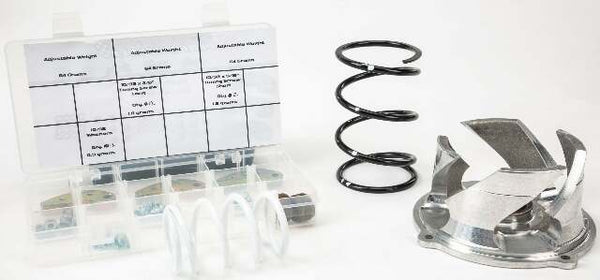 STRAIGHTLINE CLUTCH KIT WITH ADJ WEIGHTS POL 6K+ STK PIPE 123-157