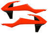 ACERBIS RADIATOR SCOOP FLUORESCENT ORANGE 2421084617