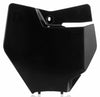 ACERBIS FRONT NUMBER PLATE BLACK 2421120001