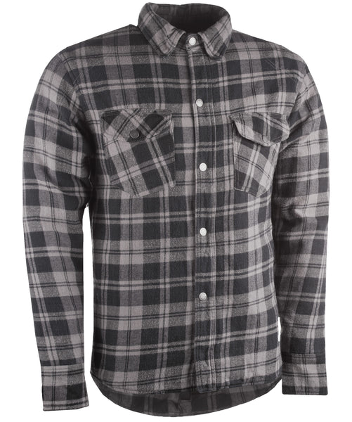 HIGHWAY 21 MARKSMAN FLANNEL BLACK/GREY MD #6049 489-1181~3