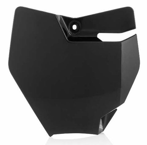 ACERBIS FRONT NUMBER PLATE BLACK 2449400001