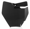 ACERBIS FRONT NUMBER PLATE BLACK 2449400001