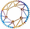 DIRT TRICKS REAR SPROCKET CHROMOLY STL/ZIR 49T-520 CHROMATIC BETA BT-49-Z-C
