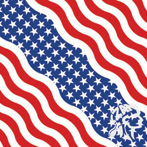 ZAN BANDANNA USA WAVY B005