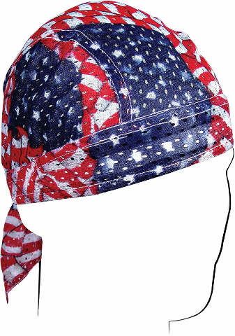 ZAN FLYDANNA VENTED WAVY AMERICAN FLAG ZX265