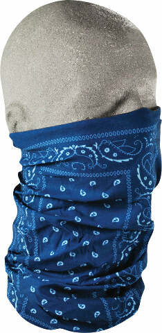 ZAN MOTLEY TUBE BLUE PAISLEY T111