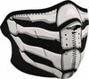 ZAN HALF FACE MASK GLOW-IN-DARK BONE BREATH WNFM168HG