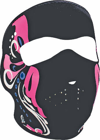 ZAN NEOPRENE SMALL MASK MARDI GRAS WNFMS020