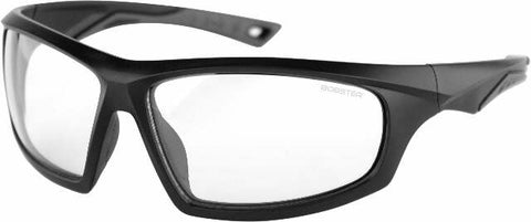 BOBSTER VAST SUNGLASSES MATTE BLACK W/CLEAR LENS BVAS001C