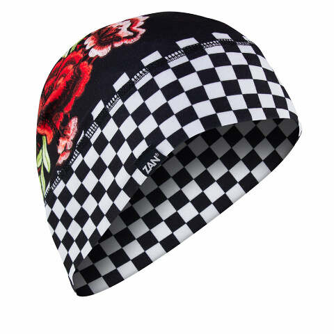 ZAN SPORTFLEX SERIES HELMET LINER CHECKERED FLORAL WHLL421