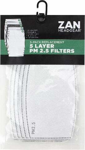 ZAN REPLACEMENT PM2.5 FILTER 5/PK FILTER-01