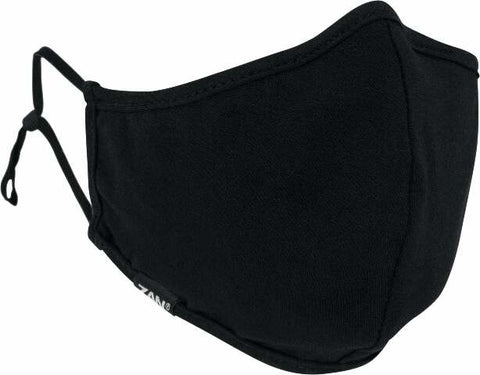 ZAN ADJUSTABLE FACE MASK BLACK WITH PM2.5 FILTER FMA114