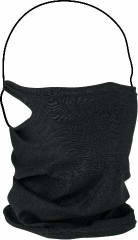 ZAN GAITER MASK BLACK WITH PM2.5 FILTER FMG114