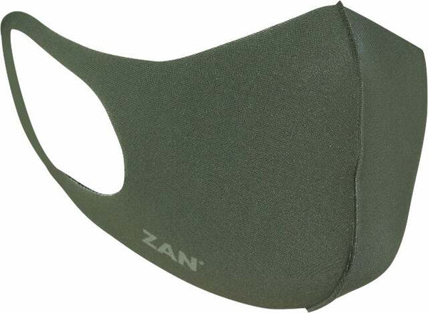 ZAN LIGHTWEIGHT FACE MASK 2/PK OLIVE / BLACK FMLW200