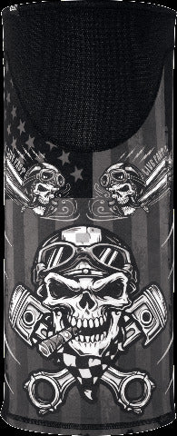 ZAN SPORTFLEX MOTLEY TUBE WINDPROOF BIKER SKULL TW712