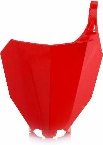 ACERBIS FRONT NUMBER PLATE RED 2630680227