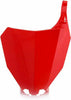ACERBIS FRONT NUMBER PLATE RED 2630680227