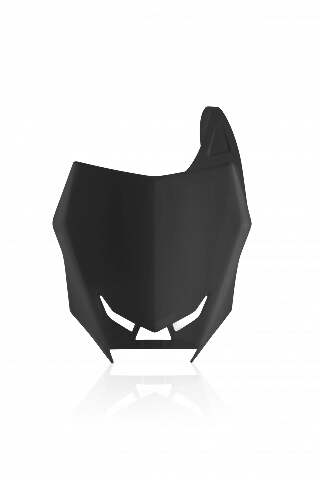 ACERBIS FRONT NUMBER PLATE BLACK 2686480001