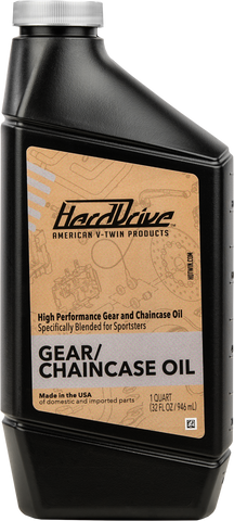 HARDDRIVE GEAR/CHAIN CASE OIL 1QT 198505