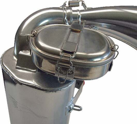 SLP SINGLE PIPE POL 800 AXYS W/TRAIL CHEF MOUNT S/M 09-813