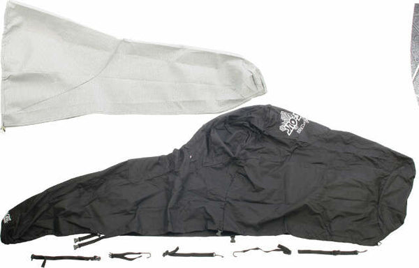 SNO-SKINZ COVER A/C BLK/BLK 565-LT BLK/BLK