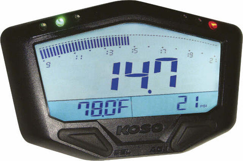 KOSO X-2 BOOST GAUGE W/ AIR/FUEL RATIO AND TEMPERATURE BA029001