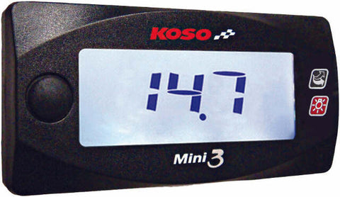 KOSO MINI 3 NARROW BAND AIR/FUEL RATIO METER BA003211