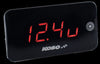 KOSO SUPER SLIM TOUCH SCREEN VOLT & TEMP GAUGE RED DISPLAY BA068041