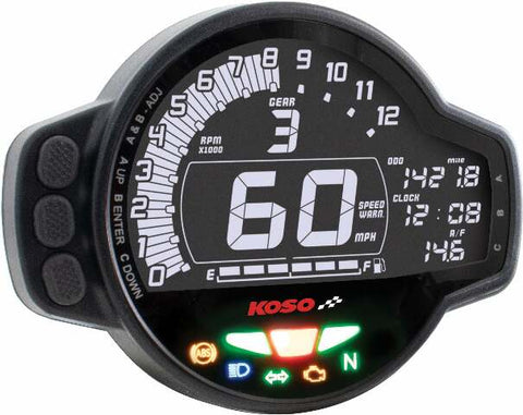KOSO MS-01 MULTIFUNCTION METER UNIVERSAL BA078100