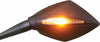 KOSO APEX M10 MIRRORS W/INDICATORS BLACK SB0000010