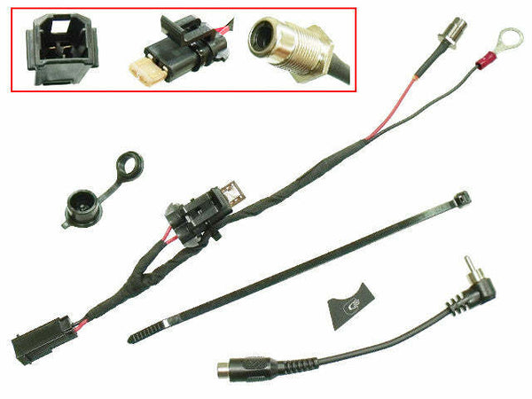 SP1 HEATED VISOR PLUG KIT S-D SM-01605
