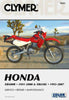 CLYMER REPAIR MANUAL HON XR600R/XR650L CM221