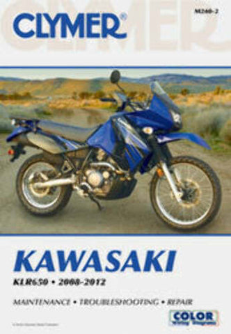 CLYMER REPAIR MANUAL KAW KLR650 CM2402
