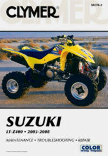 CLYMER REPAIR MANUAL SUZ LT-Z400 CM2702