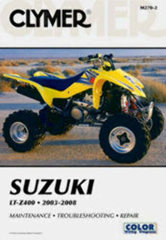 CLYMER REPAIR MANUAL SUZ LT-Z400 CM2702