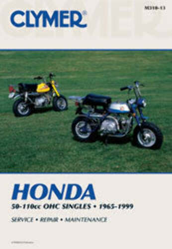 CLYMER REPAIR MANUAL HON 50-100CC CM31013