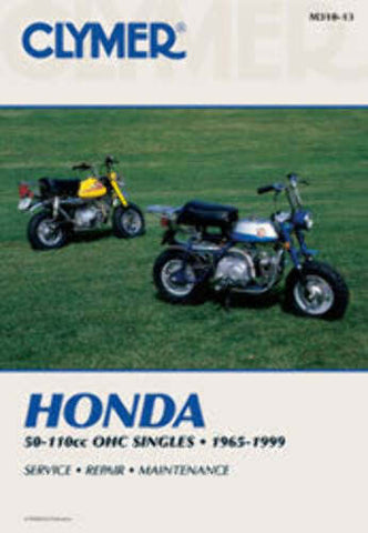 CLYMER REPAIR MANUAL HON 50-100CC CM31013