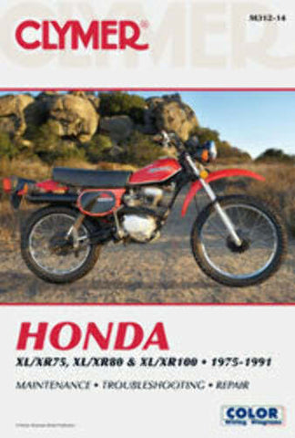 CLYMER REPAIR MANUAL HON XR/XL75-100 CM31214