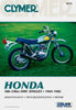 CLYMER REPAIR MANUAL HON 100-350CC CM315