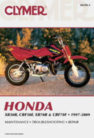CLYMER REPAIR MANUAL HON XR50R/XR70R CM3193